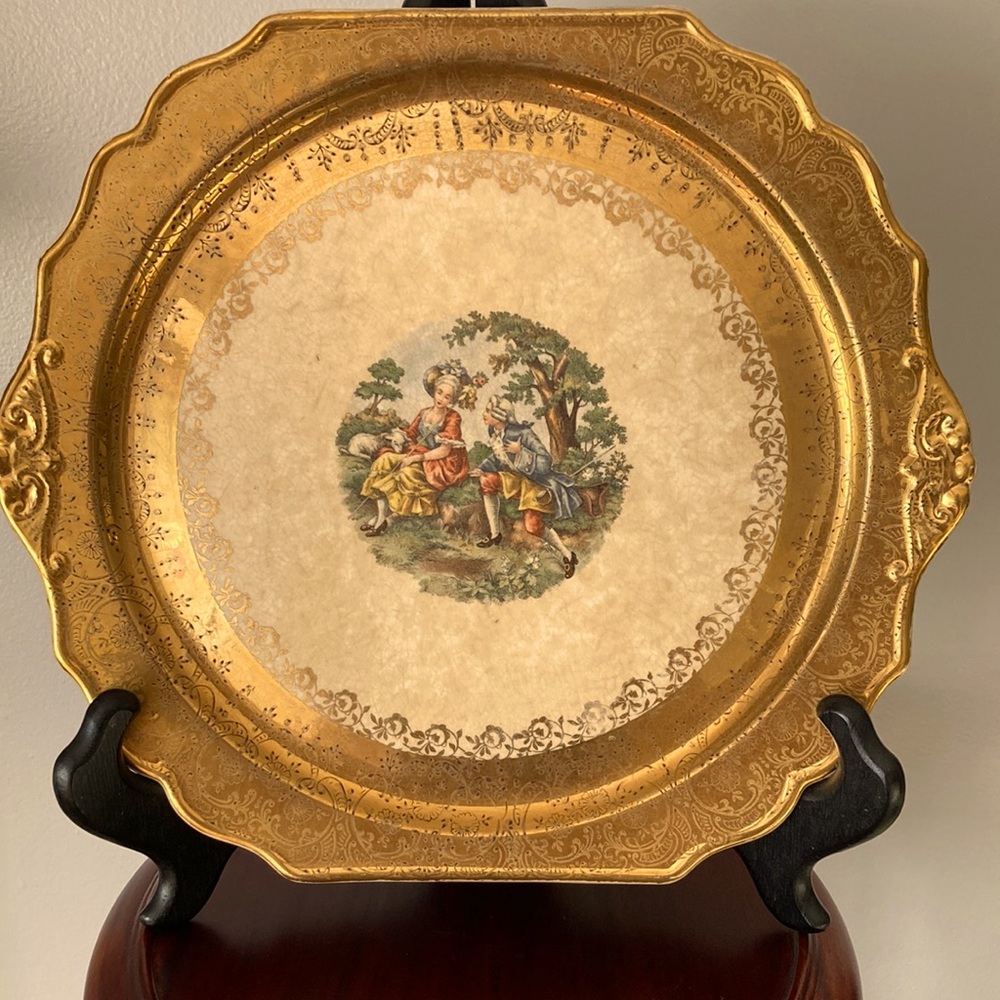 Rare find, Vintage Atlas China decorative plate
